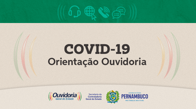 OGE-PE orienta sobre demandas relacionadas à Covid-19