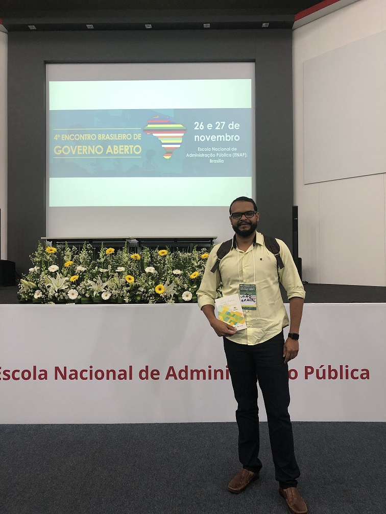 Servidor da SCGE participa do 4º Encontro Brasileiro de Governo Aberto
