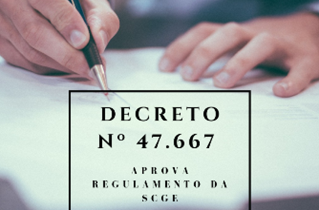 Decreto aprova novo regulamento da SCGE