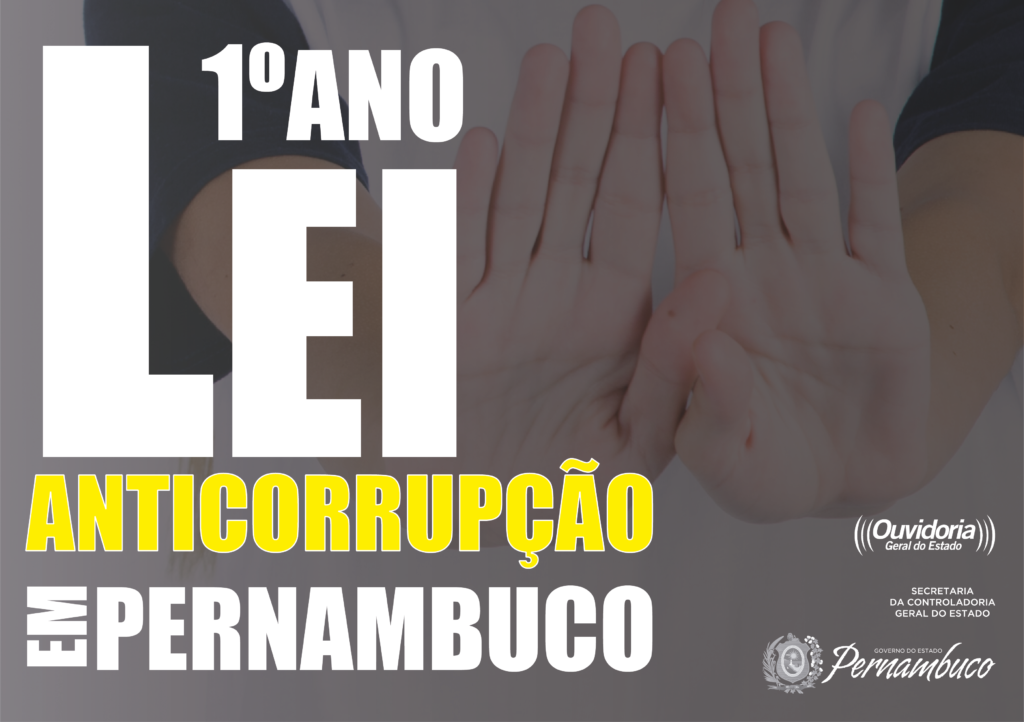 Lei Anticorrupção de Pernambuco completa um ano