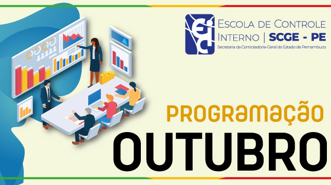 Seis cursos na programação de outubro da ECI/SCGE