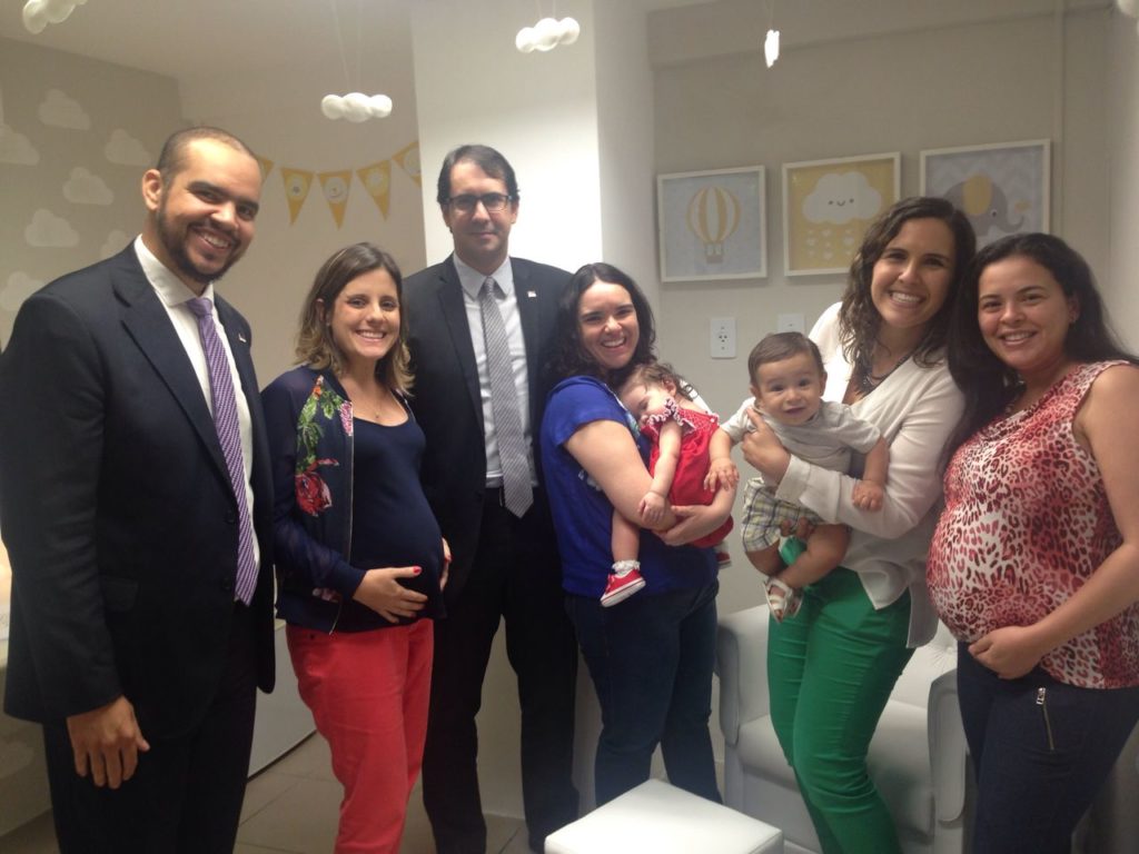 Mamães ganham cantinho especial na SCGE